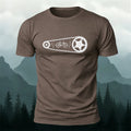 Minimalist Cycling Chain Natural Breathable T-Shirt