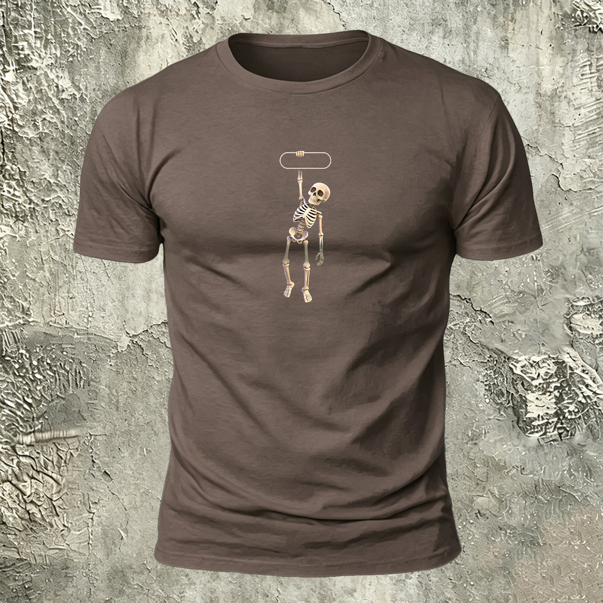Fun Skull Minimalist Casual Premium Cotton T-Shirt