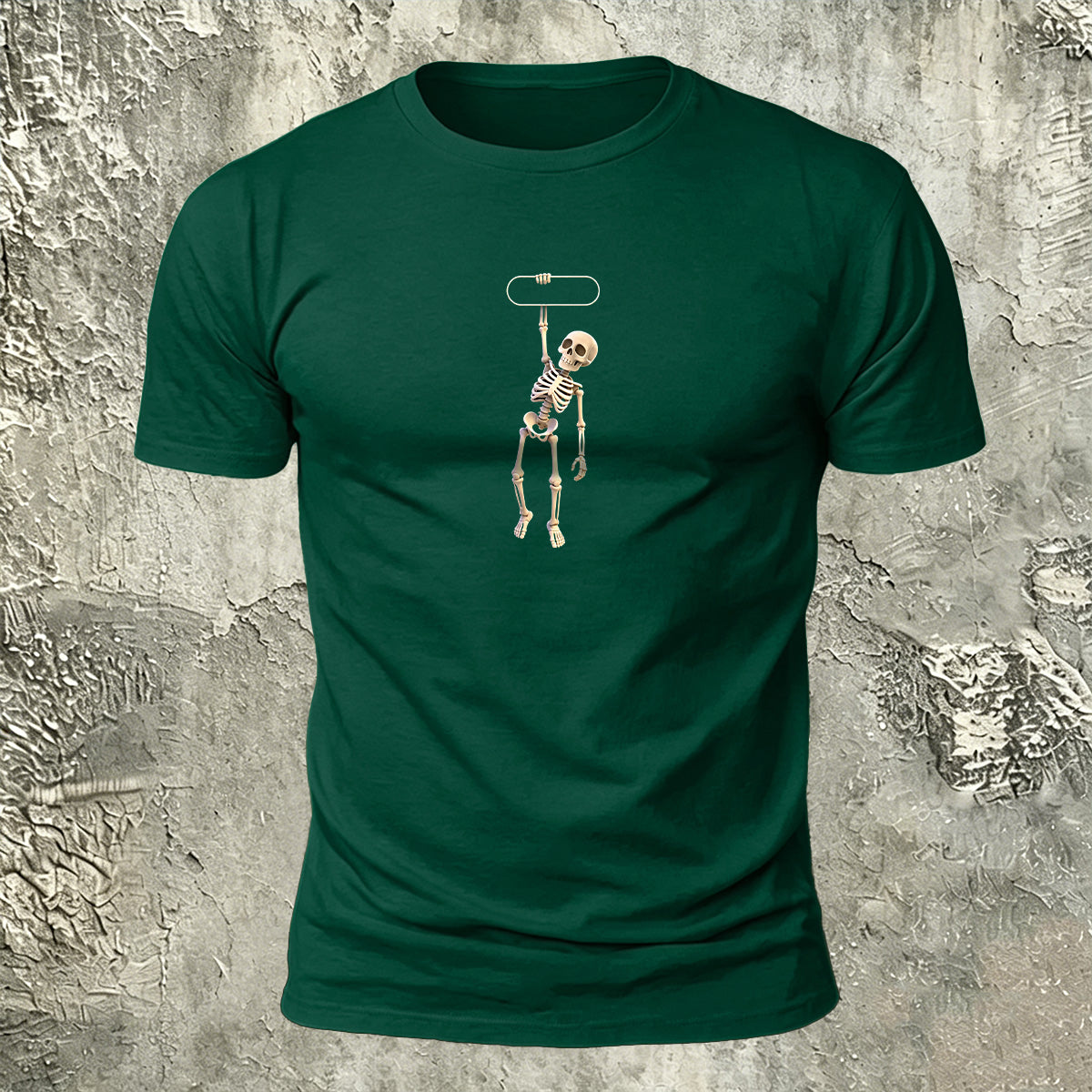 Fun Skull Minimalist Casual Premium Cotton T-Shirt