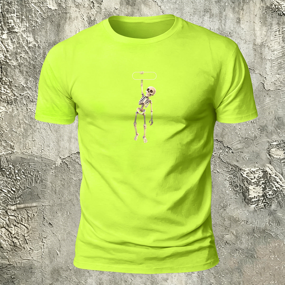 Fun Skull Minimalist Casual Premium Cotton T-Shirt