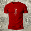 Fun Skull Minimalist Casual Premium Cotton T-Shirt