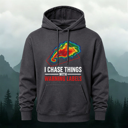 Storm Chaser Quote Casual Hoodie