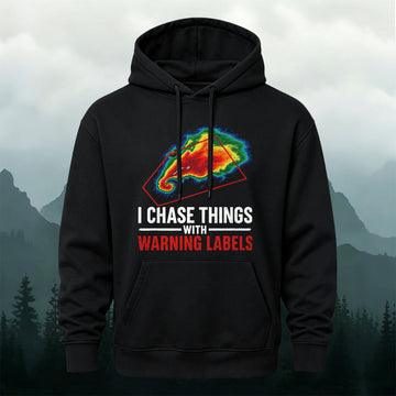 Storm Chaser Quote Casual Hoodie