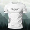 American Casual Streetwear Print Casual Cotton T-Shirt