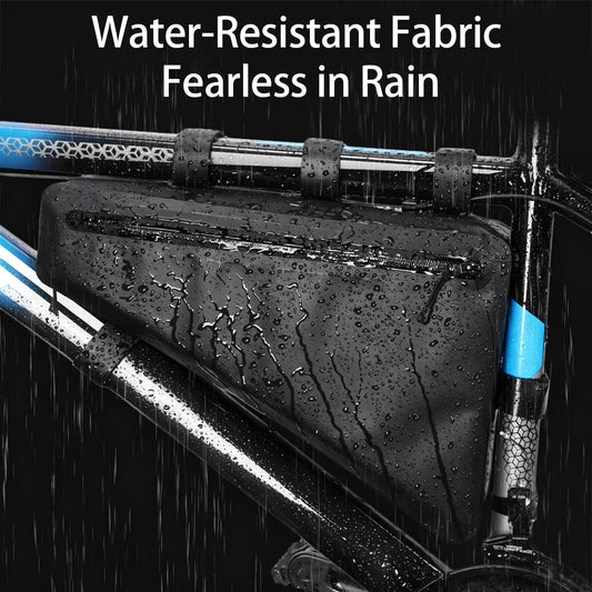Outdoor Cycling Waterproof PVC Triangular Crossbar Bag