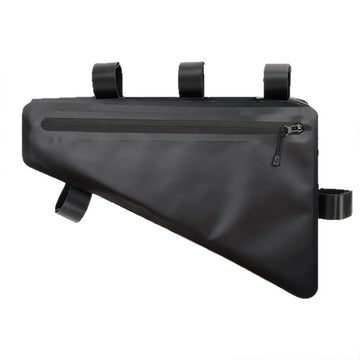 Outdoor Cycling Waterproof PVC Triangular Crossbar Bag