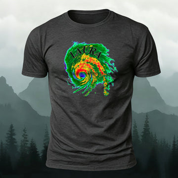 Combed Cotton Weather Radar Laura Casual T-Shirt