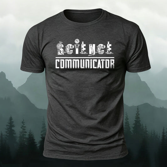Combed Cotton Science Communicator Casual T-Shirt