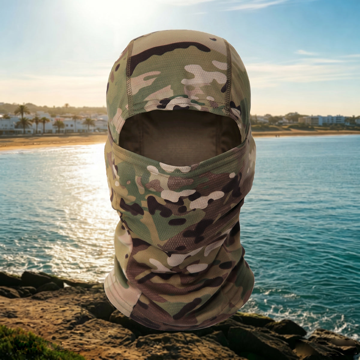 Outdoor Quick-Dry Breathable Fishing Camo Balaclava