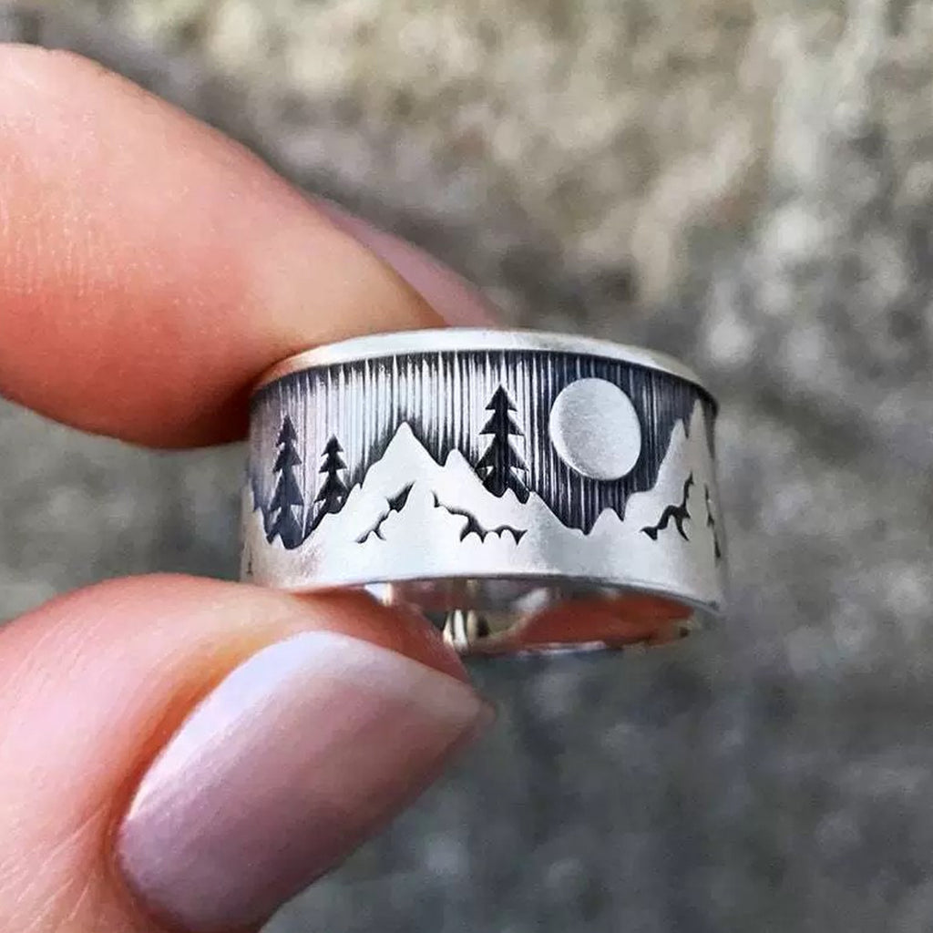 Forest Natural Style Punk Fashion Ring