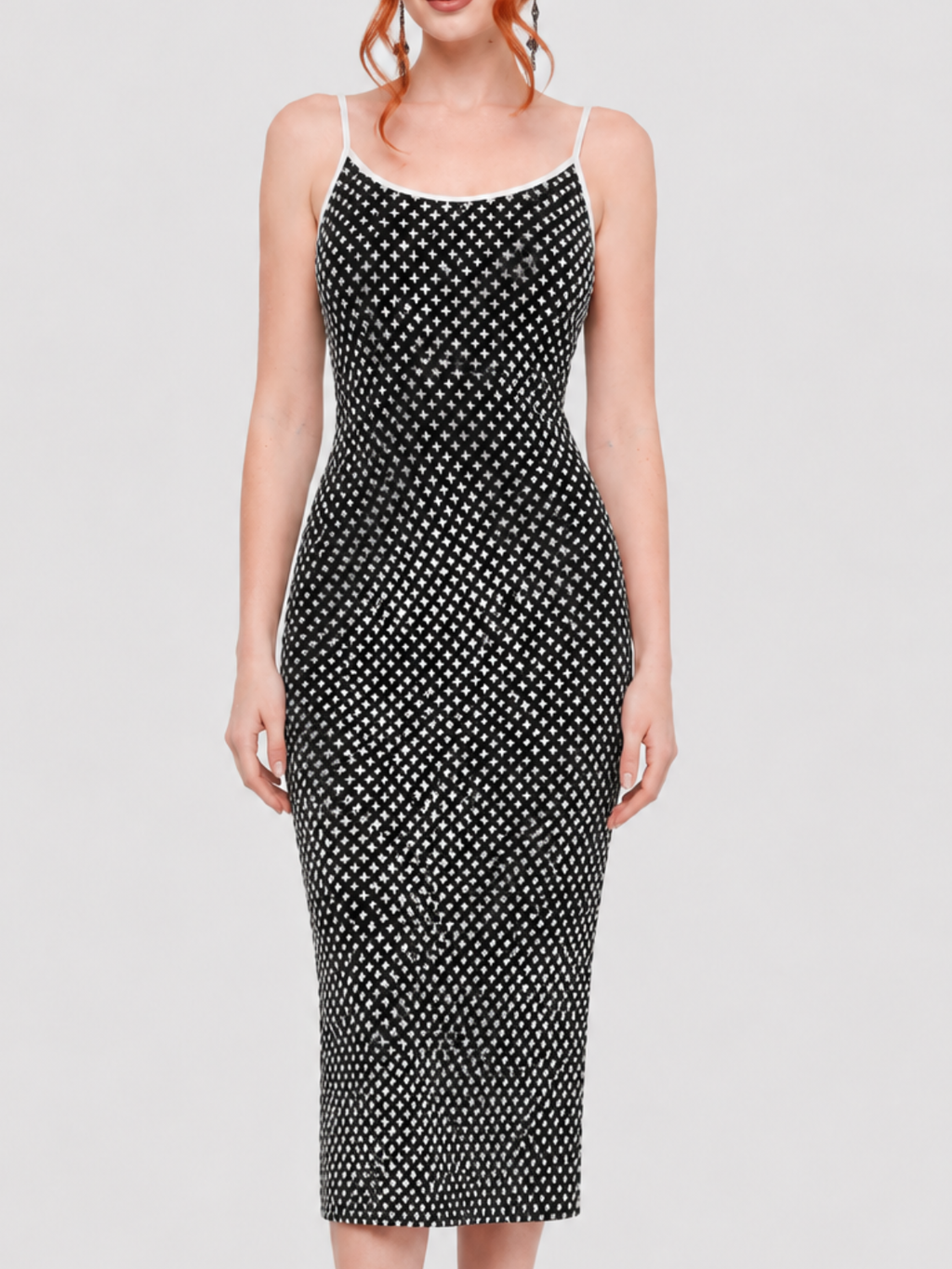 Dark Skull Print Sexy Bodycon Dress