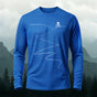 Cycling Lines Outdoor Casual Long-Sleeve Cotton Tee