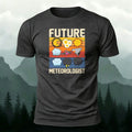 100% Cotton Future Meteorologist Cartoon Casual T-Shirt