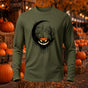 Premium Cotton Gothic Dark Fantasy Pumpkin Halloween Long Sleeve T-Shirt