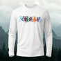 Premium Cotton Colorful Bicycles Printed Long Sleeve T-Shirt