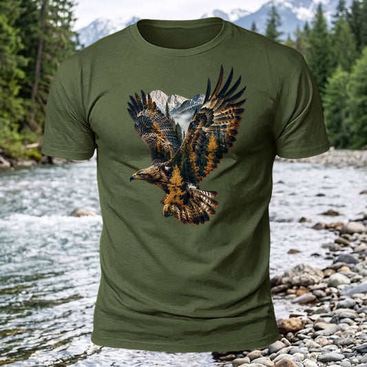 Eagle Valley Printed Short Sleeve T-Shirt