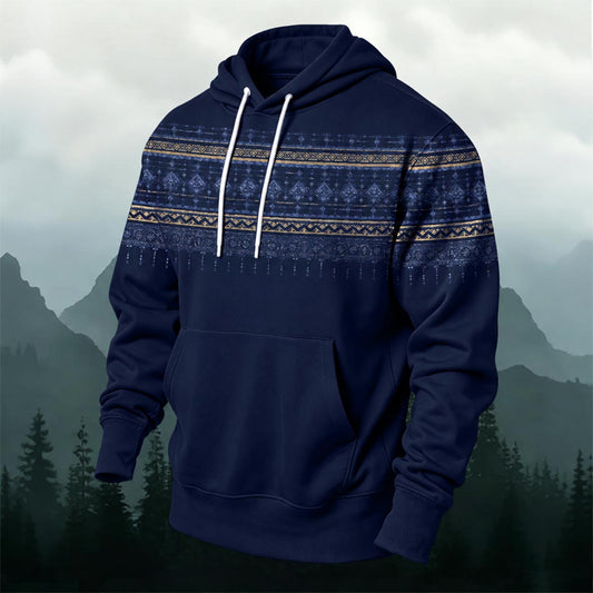 Aztec Tribal Pattern Versatile Hoodie