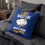 Linen Meteorology Quote Pillow