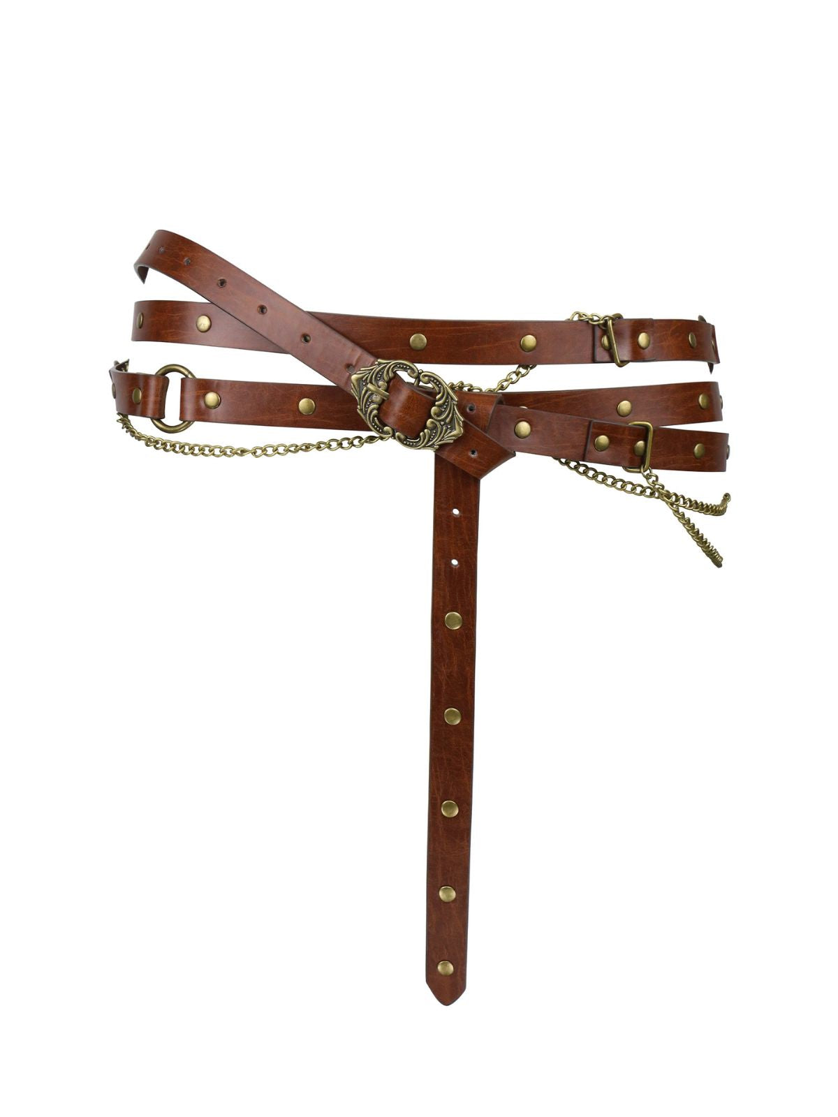 Viking Vintage Leather Belt