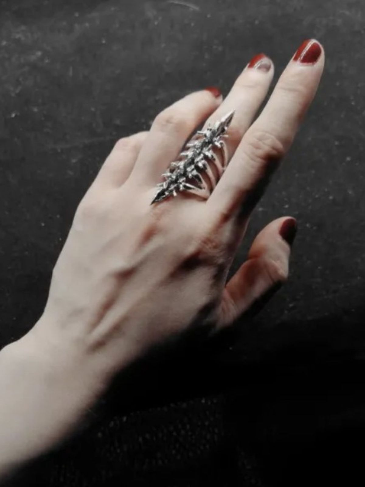 Gothic-Style Skeleton Vintage Fashion Ring