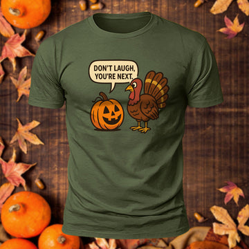 You're Next Printed Short Sleeve T-Shirt