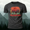 100% Cotton Yellowstone National Park Breathable Casual Tee