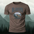 100% Cotton Glacier National Park Moose Graphic Tee