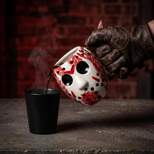 Ceramic Bloody Jason Mask Mug