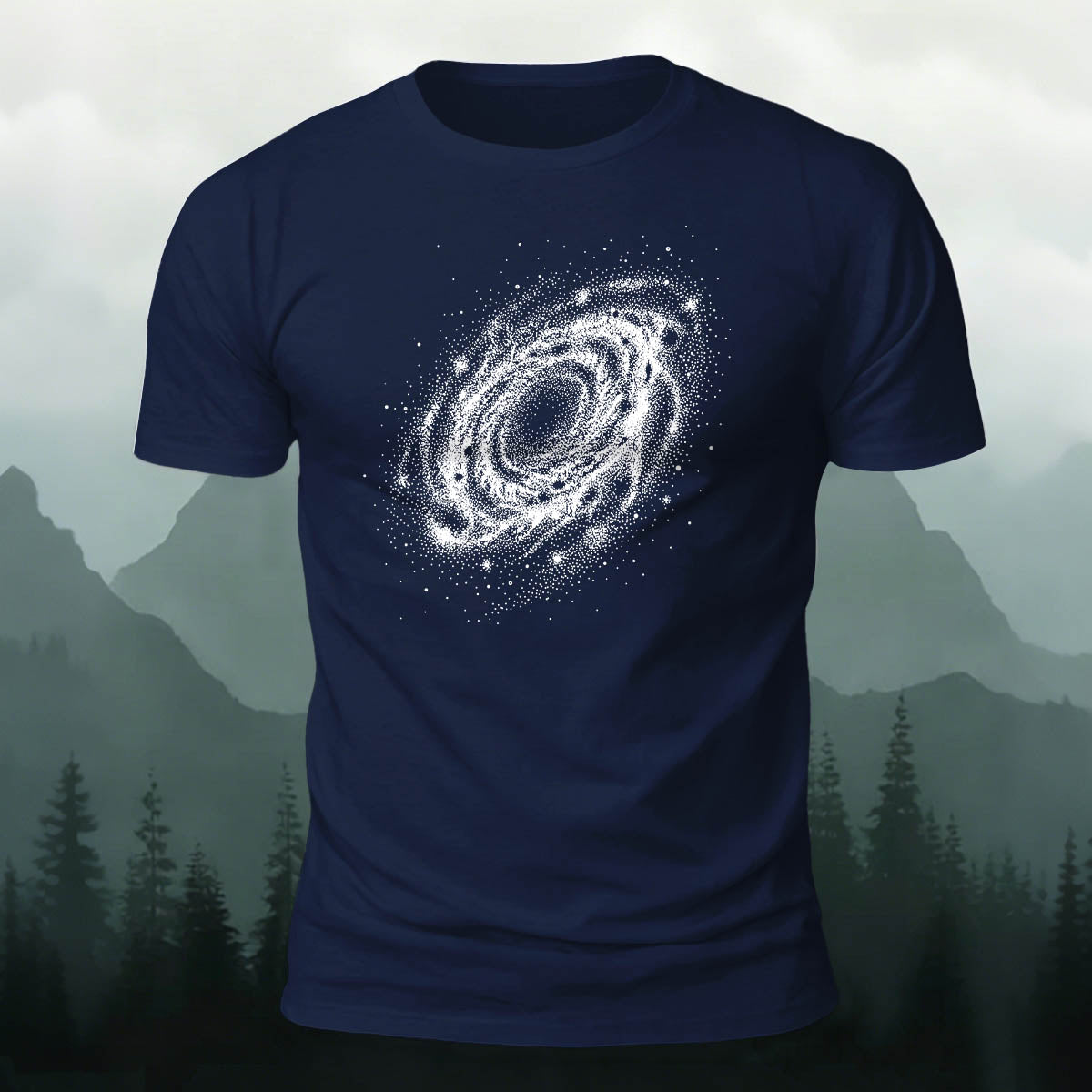 DTG Starry Sky Graphic Minimalist Soft Comfortable Tee