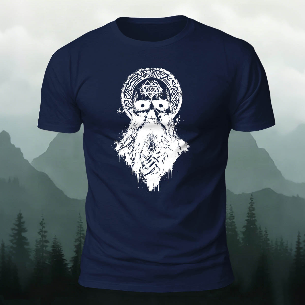Vintage Tribal Totem Casual Cotton T-Shirt