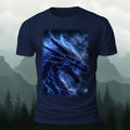 Thunder Dragon Sublimation Graphic Cool Casual Tee