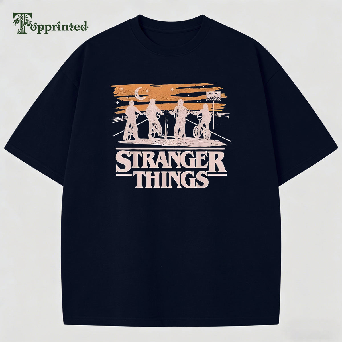 Stranger Things  Casual Cotton T-shirt