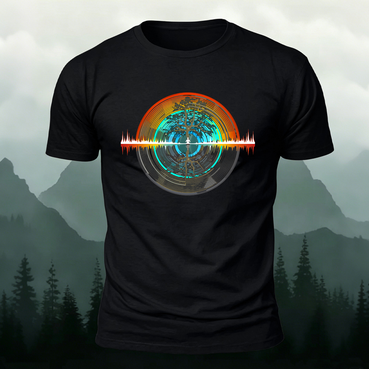 Video Tape Print Premium Cotton Casual Tee