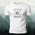 Creative Forest Mountain Print Casual T-Shirt