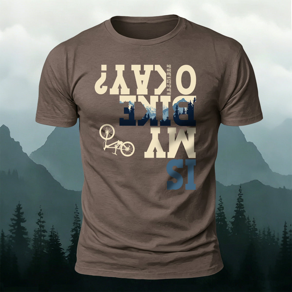 Cycling Letter Print Comfortable Breathable T-Shirt