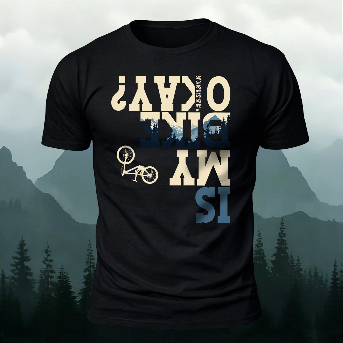 Cycling Letter Print Comfortable Breathable T-Shirt