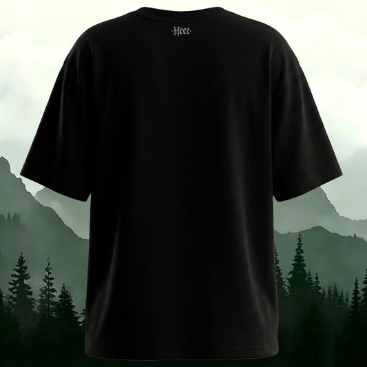 Letter Print Oversize Short Sleeve T-Shirt