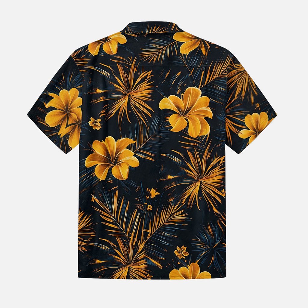 Floral Pattern Vacation Style Casual Shirt
