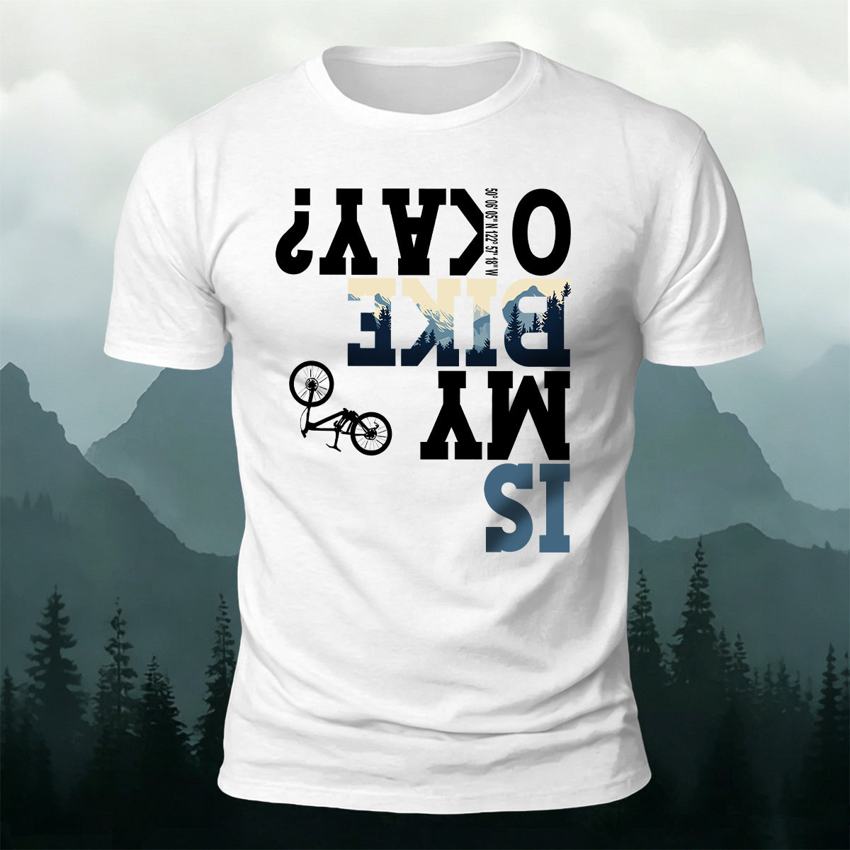 Cycling Letter Print Comfortable Breathable T-Shirt