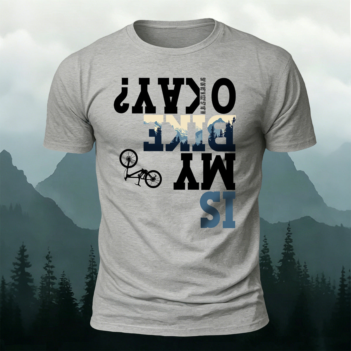Cycling Letter Print Comfortable Breathable T-Shirt