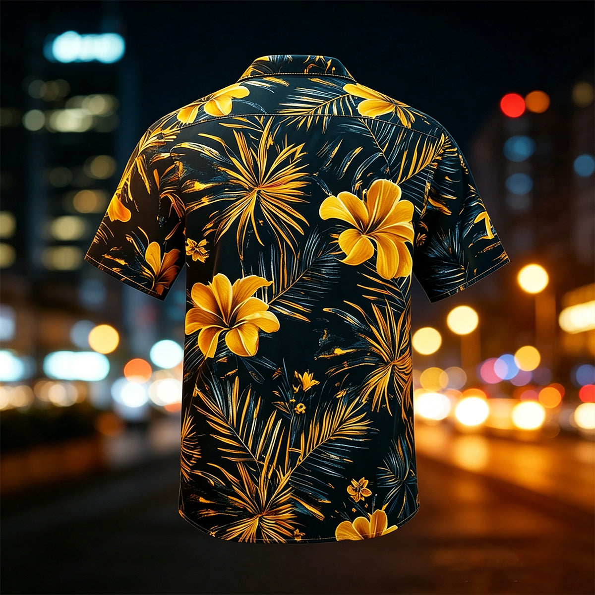 Floral Pattern Vacation Style Casual Shirt