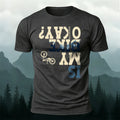 Cycling Letter Print Comfortable Breathable T-Shirt