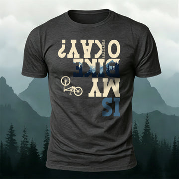 Cycling Letter Print Comfortable Breathable T-Shirt
