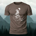 Fun Animal Cycling Race Premium Cotton T-Shirt