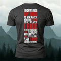 Cotton Personalized Cycling Letter Trendy Casual Tee