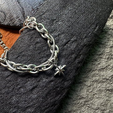 Multi-Layer Casual Star Pendant Bracelet