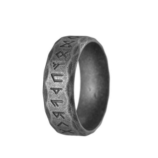 Vintage Antique Minimalist Trendy Stainless Steel Ring