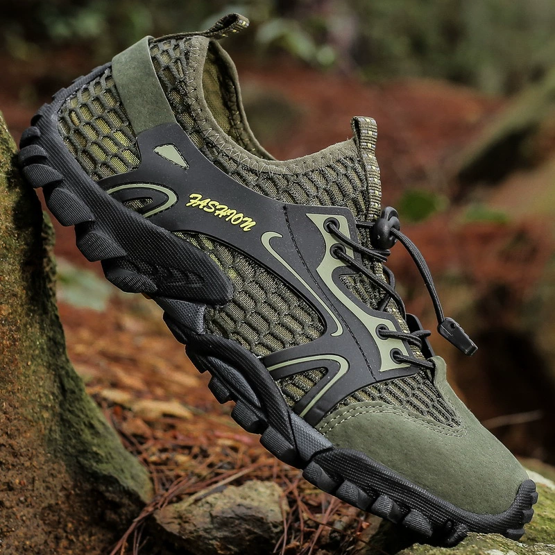 Breathable Mesh Outdoor Wading Trekking Shoes