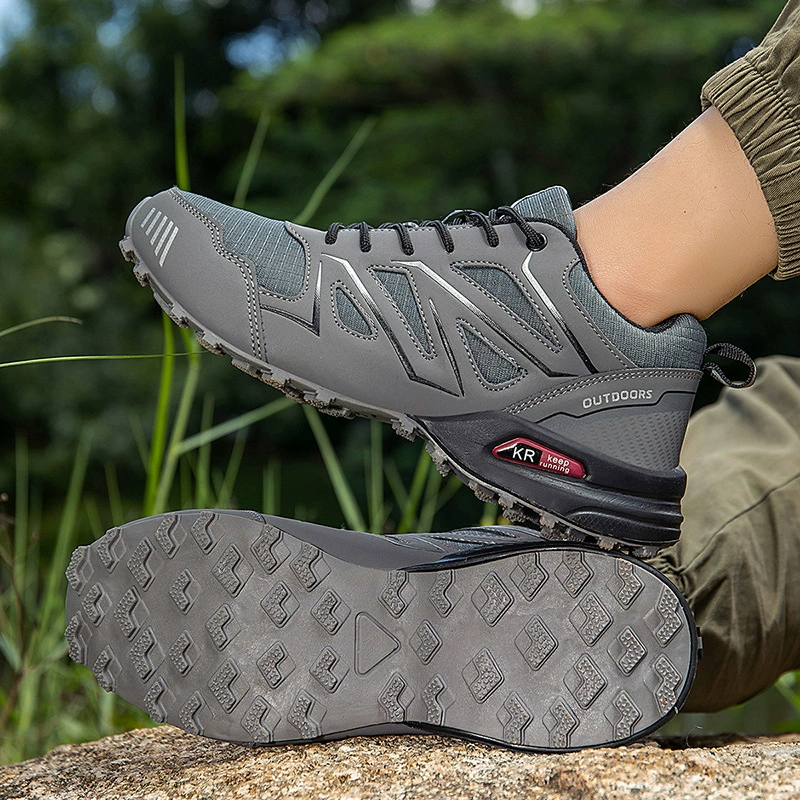 Men Slip Resistant Outdoor Hiking Shoes