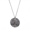 Creative Vintage Forest  and Mountain Pendant Necklace